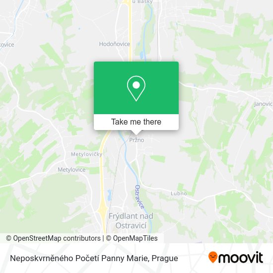 Neposkvrněného Početí Panny Marie map