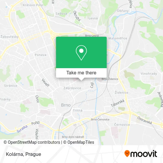 Карта Kolárna