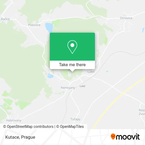 Карта Kutace