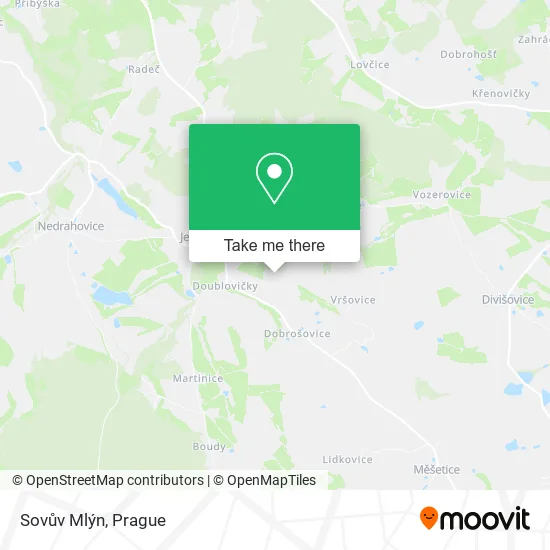 Карта Sovův Mlýn