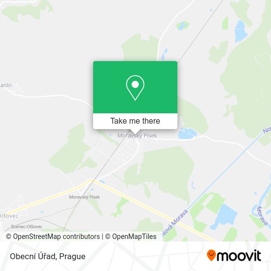 Obecní Úřad map