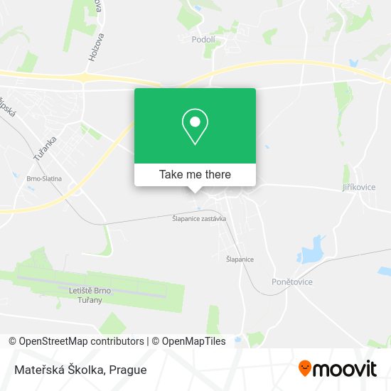 Mateřská Školka map