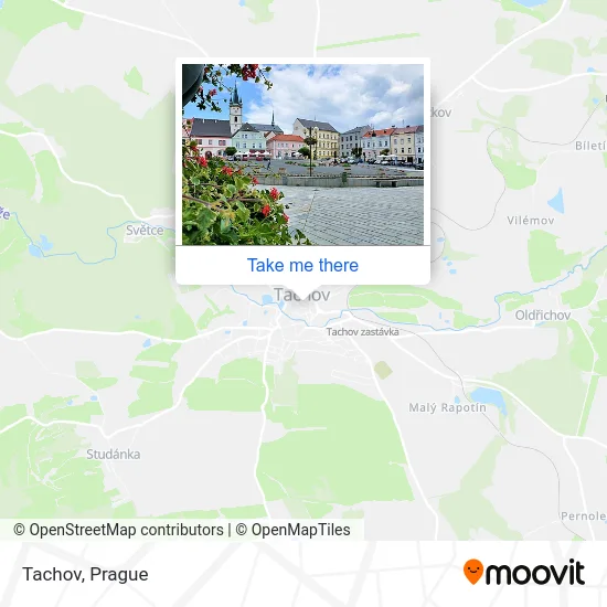Карта Tachov