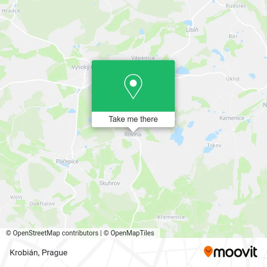 Карта Krobián