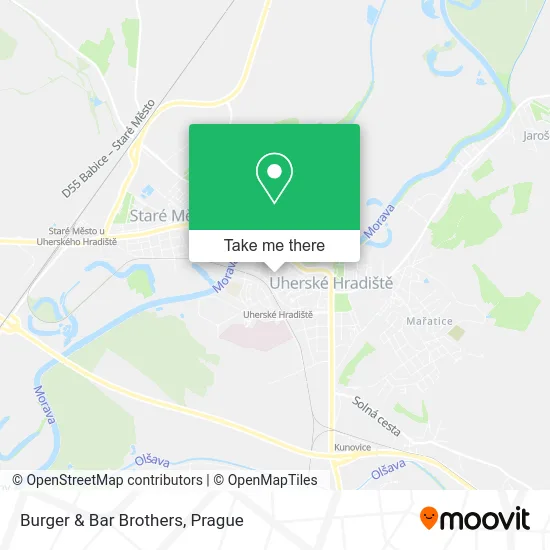 Карта Burger & Bar Brothers