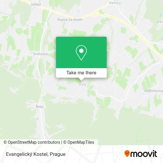 Evangelický Kostel map