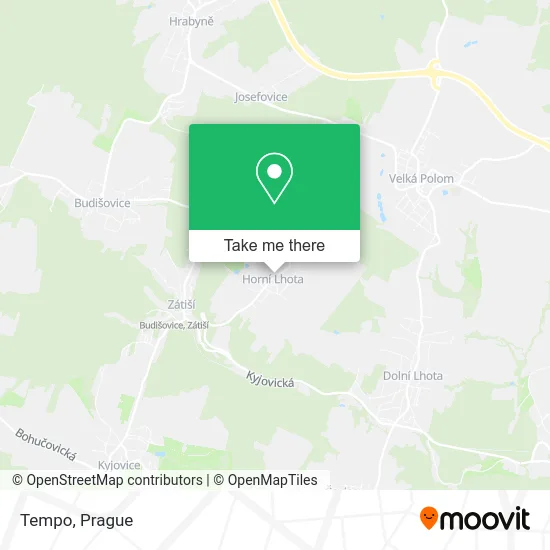 Карта Tempo