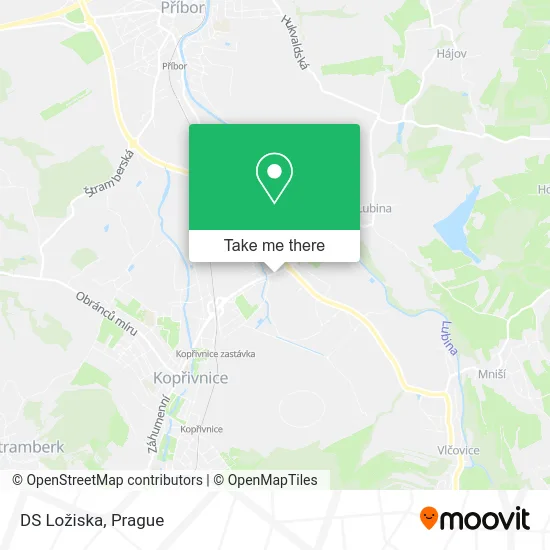 Карта DS Ložiska