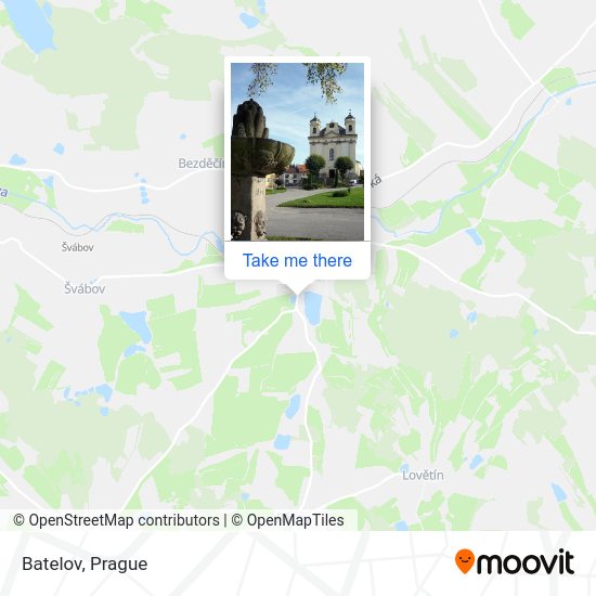 Карта Batelov