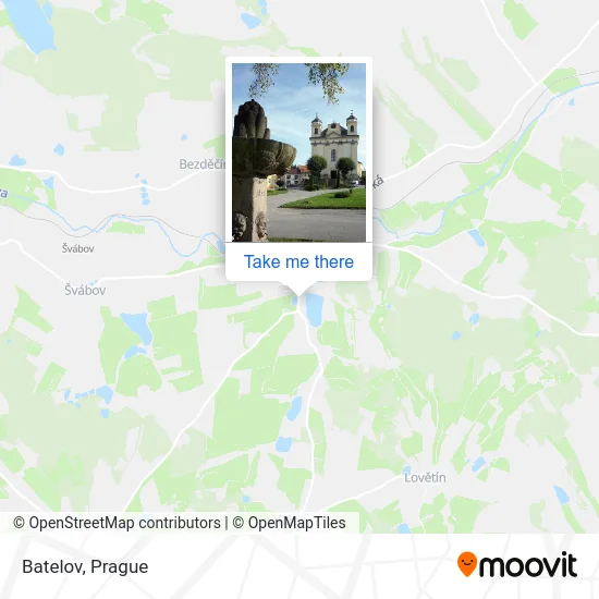 Карта Batelov