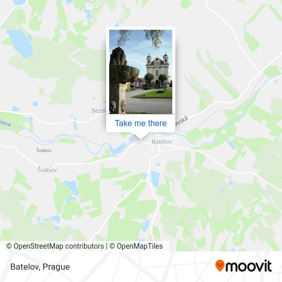 Карта Batelov
