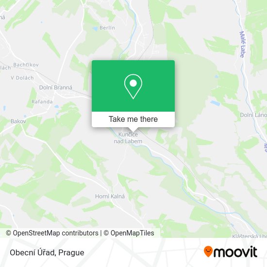 Obecní Úřad map