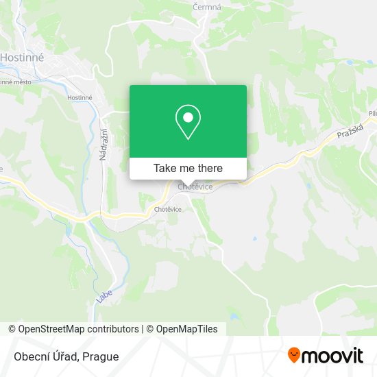 Obecní Úřad map
