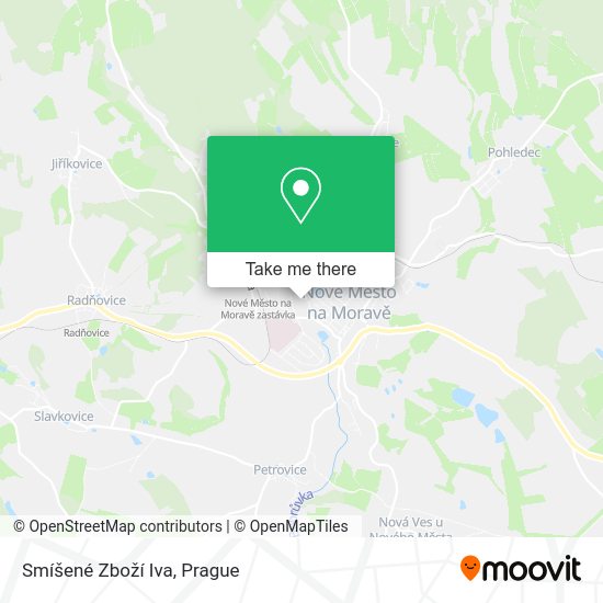 Smíšené Zboží Iva map