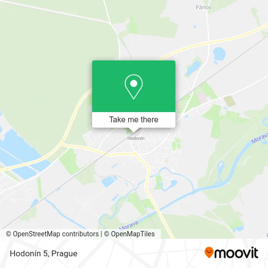 Карта Hodonín 5