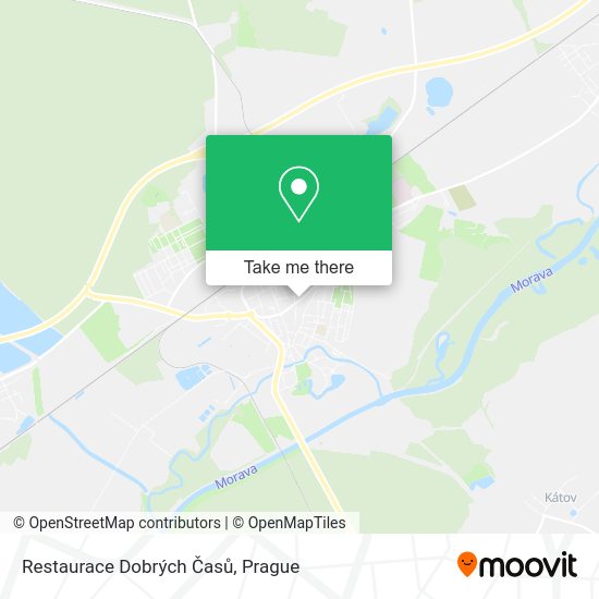 Restaurace Dobrých Časů map