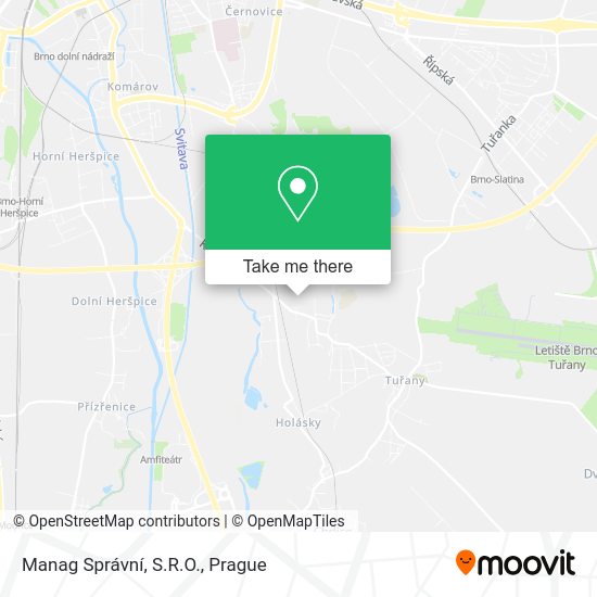 Manag Správní, S.R.O. map