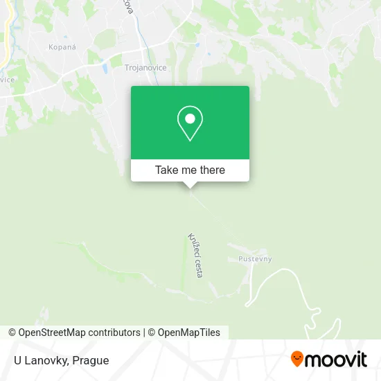 Карта U Lanovky