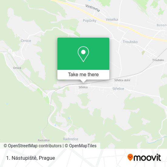 1. Nástupiště map