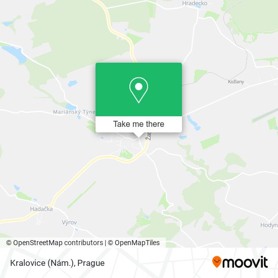 Карта Kralovice (Nám.)