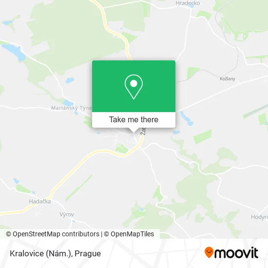 Карта Kralovice (Nám.)