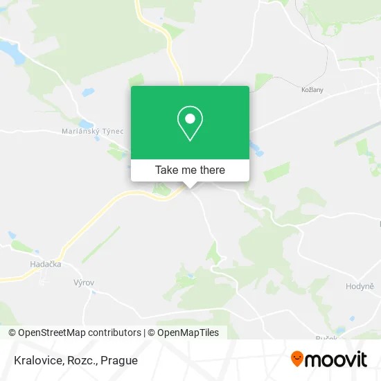 Карта Kralovice, Rozc.