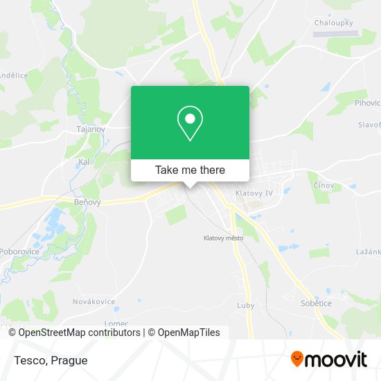 Tesco map