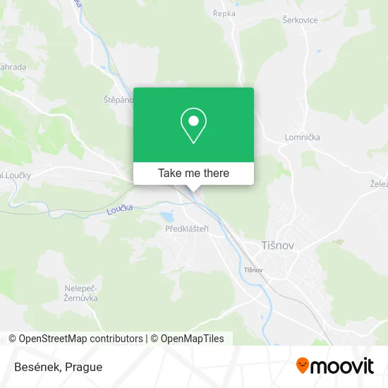Карта Besének