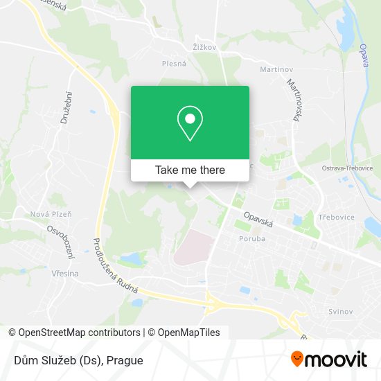Dům Služeb (Ds) map