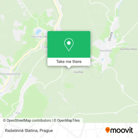 Карта Rašelinná Slatina