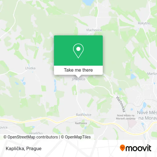 Карта Kaplička