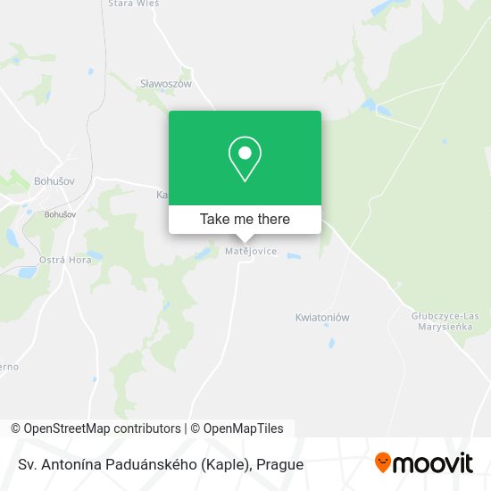 Sv. Antonína Paduánského (Kaple) map