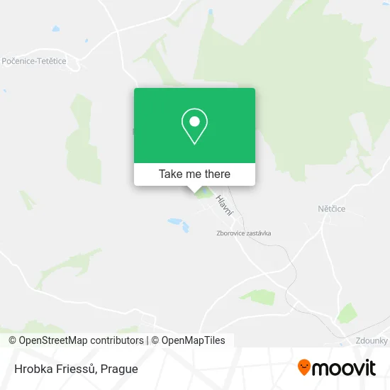 Карта Hrobka Friessů