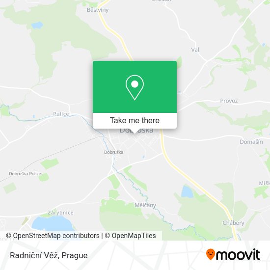 Radniční Věž map