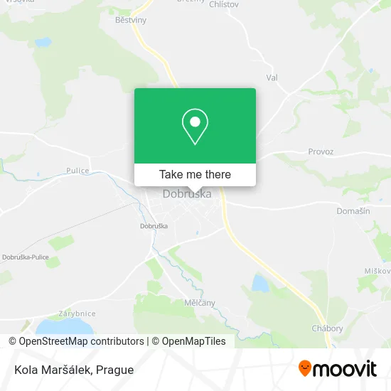 Карта Kola Maršálek