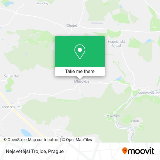 Nejsvětější Trojice map