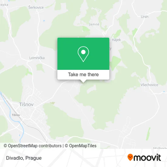 Карта Divadlo