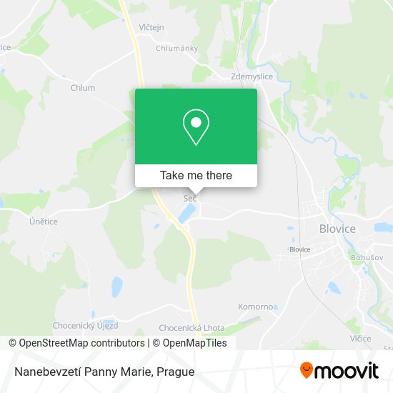 Nanebevzetí Panny Marie map