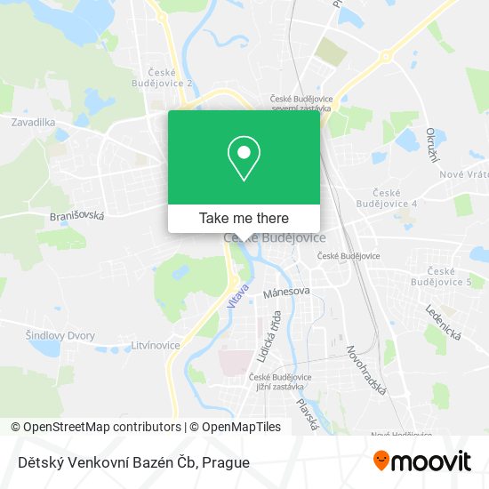 Dětský Venkovní Bazén Čb map