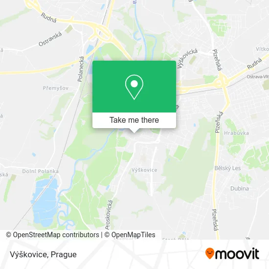 Карта Výškovice