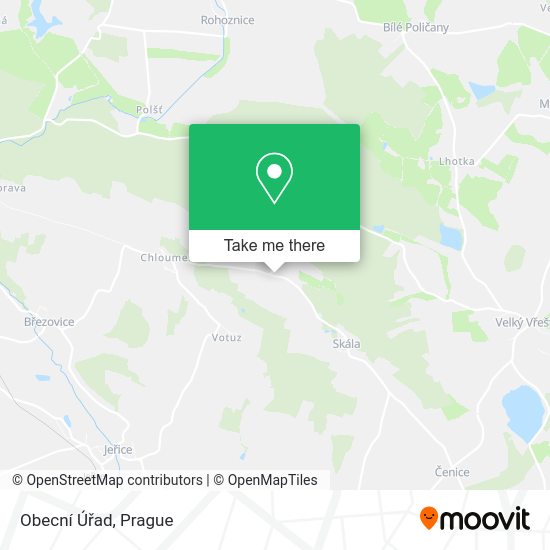 Obecní Úřad map