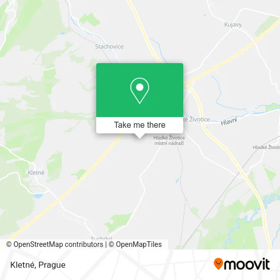 Карта Kletné