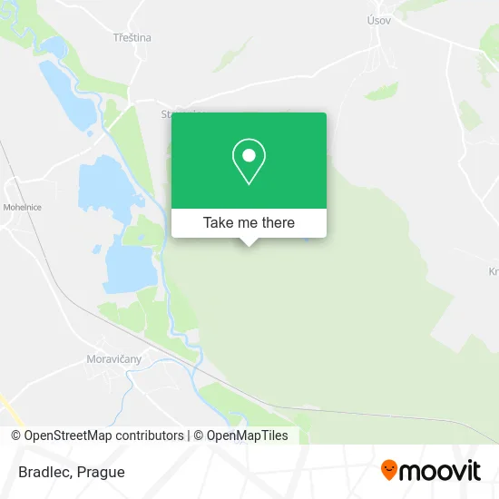 Карта Bradlec