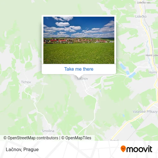 Карта Lačnov