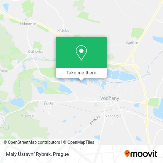 Malý Ústavní Rybník map