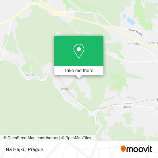 Карта Na Hájku