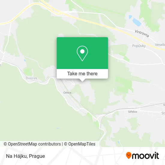 Карта Na Hájku
