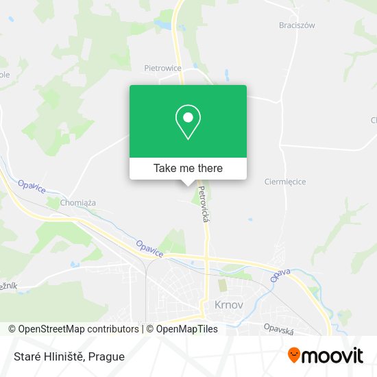 Staré Hliniště map