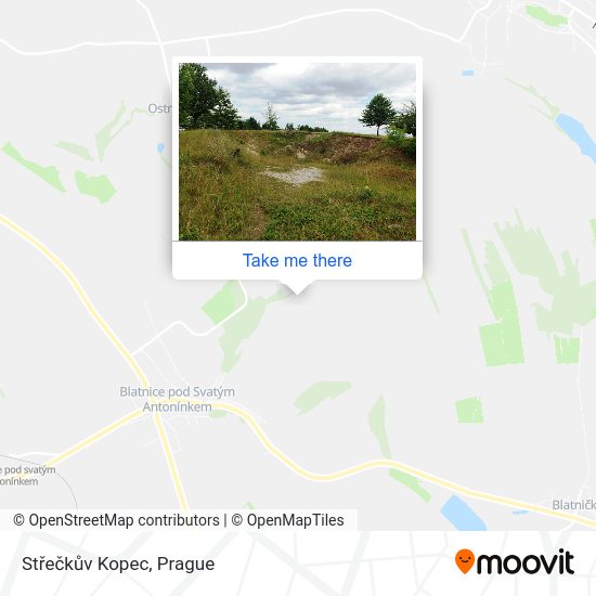 Střečkův Kopec map