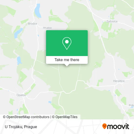 Карта U Trojáku